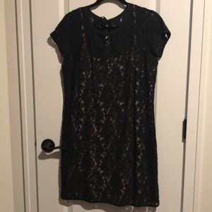 Loft Black Lace Dress